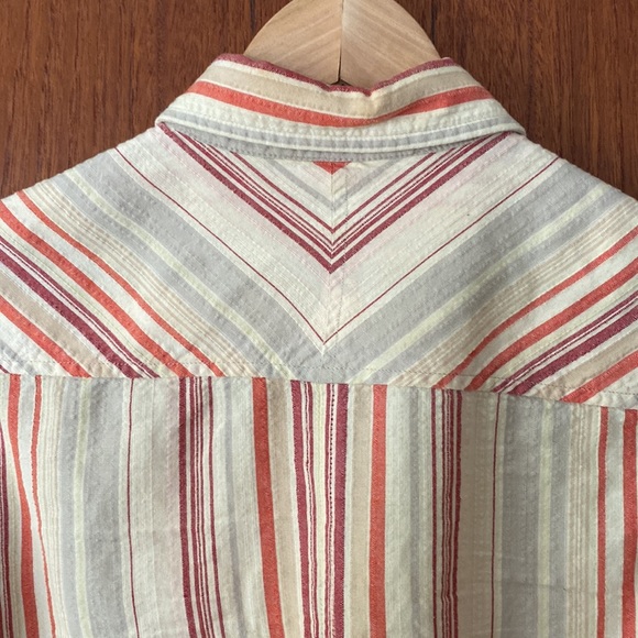 J Crew cotton/viscose rayon short sleeve button ups. Size XS - Picture 9 of 10